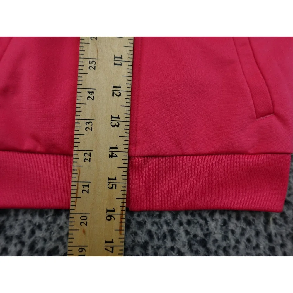 Adidas Track Jacket Toddler 3T Pink Excellent Zip Up Trefoil Logo‎ ED7670